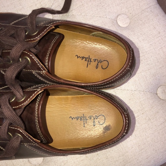 Cole Haan Dark Brown Men's Noah Oxford shoes - Picture 5 of 11